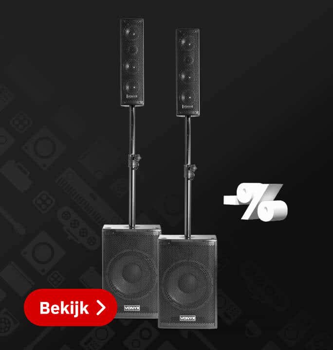 Complete geluidsinstallaties