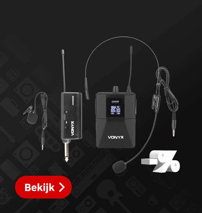 Draadloze microfoons