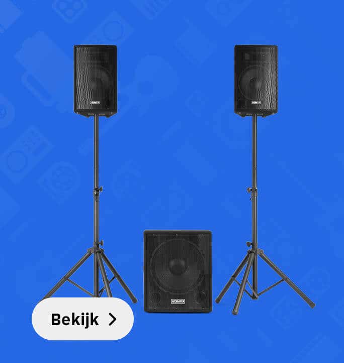 Complete geluidsinstallaties