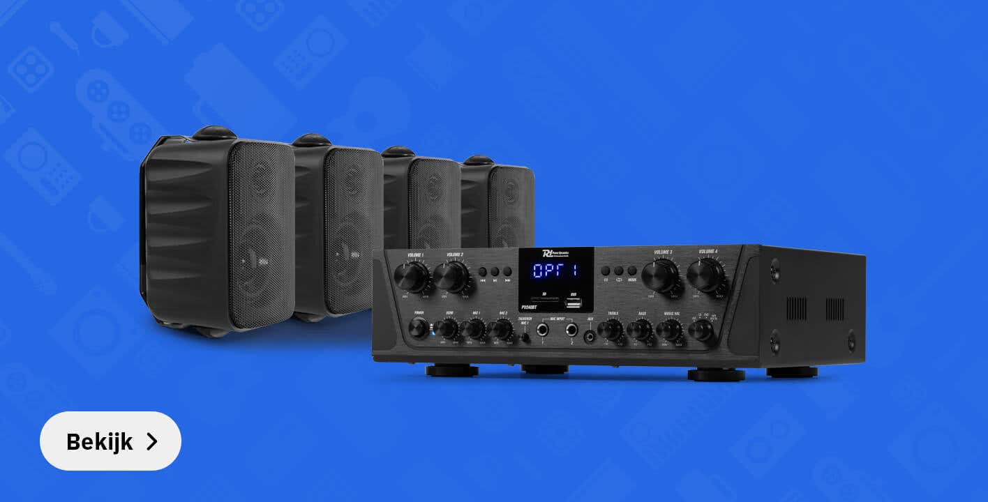 Installatie speakers