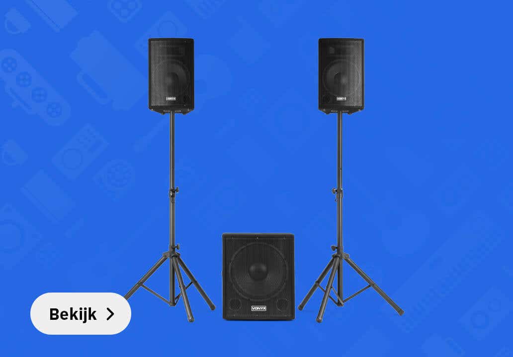 Complete geluidsinstallaties