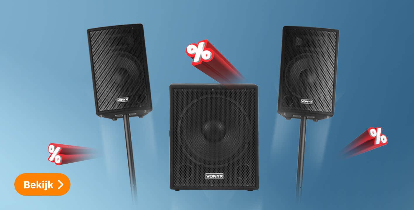 Complete geluidsinstallaties 