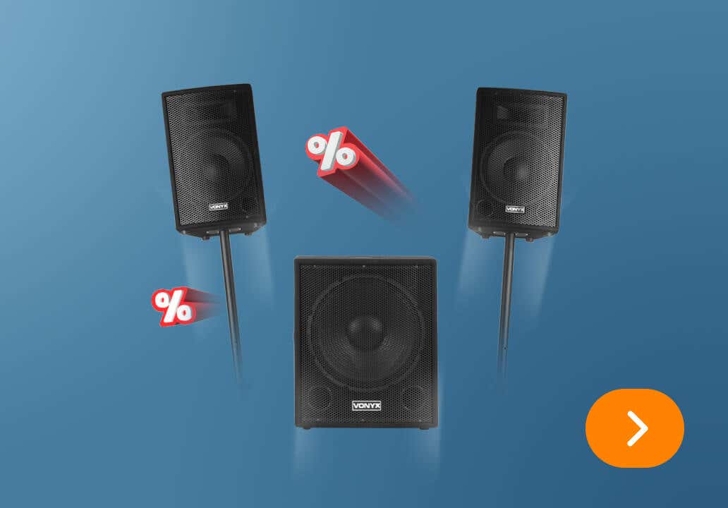 Complete geluidsinstallaties