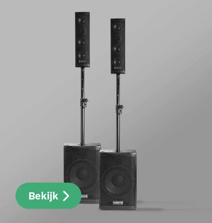 Complete geluidsinstallaties