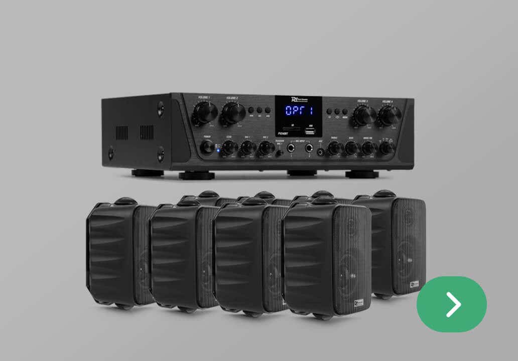 Installatie speakers