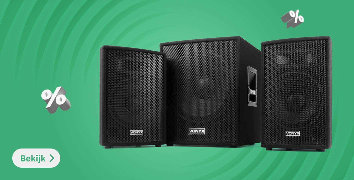 Complete geluidsinstallaties