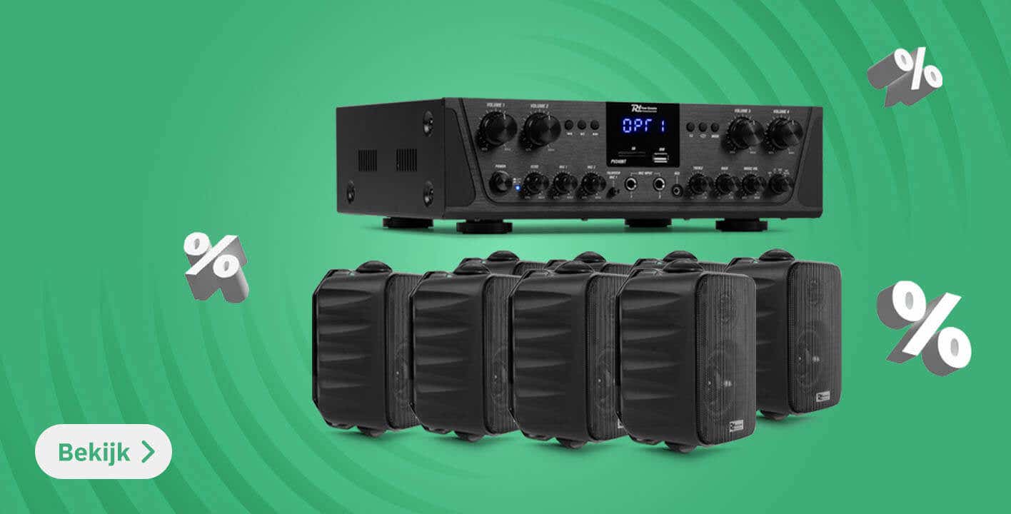 Installatie speakers