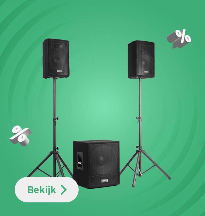 Complete geluidsinstallaties