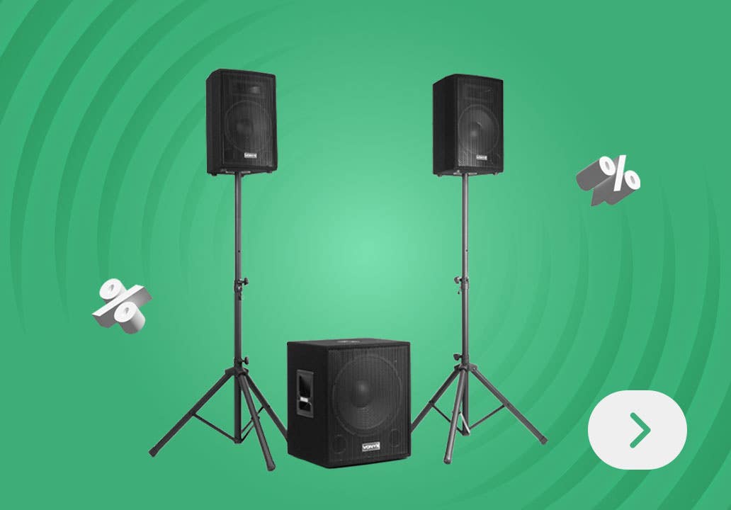 Complete geluidsinstallaties