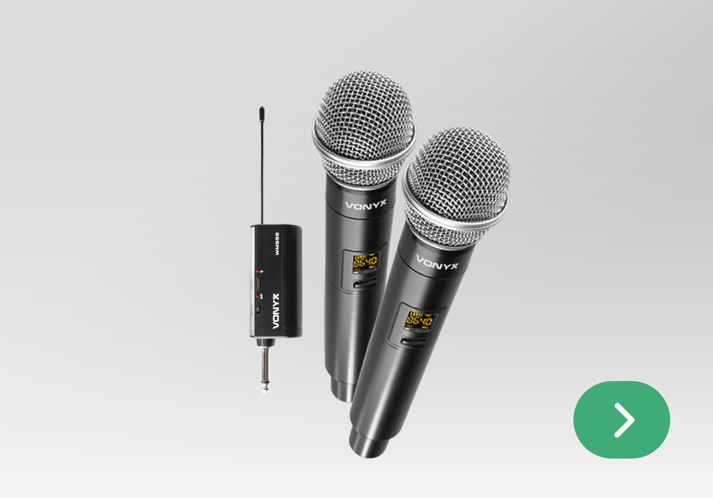 Draadloze microfoons