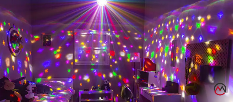Una Jelly Ball es un increíble efecto de luz con cientos de haces luminosos