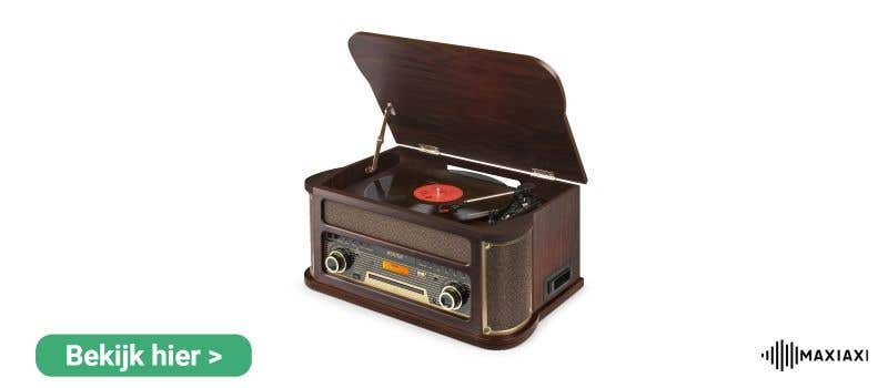 Fenton Memphis platenspeler, een alles-in-één muzieksysteem