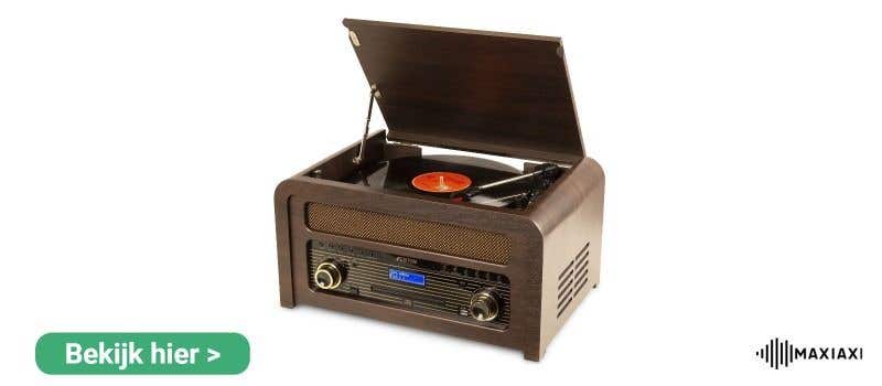 De Fenton Nashville retro platenspeler geldt als een van de beste platenspelers uit ons assortiment.