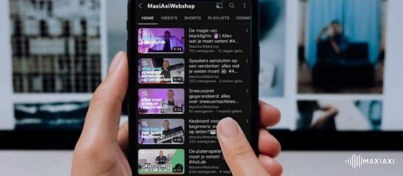Speel de gewenste content af op je telefoon of tablet