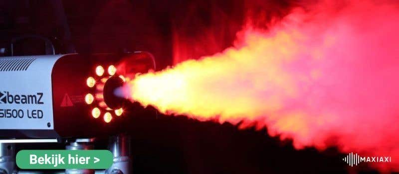 De beamZ S1500 LED is een mega compleet en is dé rookmachine voor Halloween!