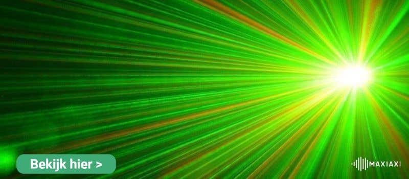 BeamZ Apollo: voor prachtige rode en groene stralen!