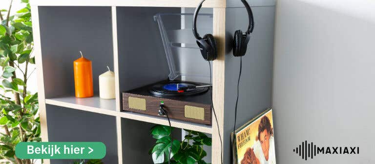 Houten Fenton RP106DW retro platenspeler