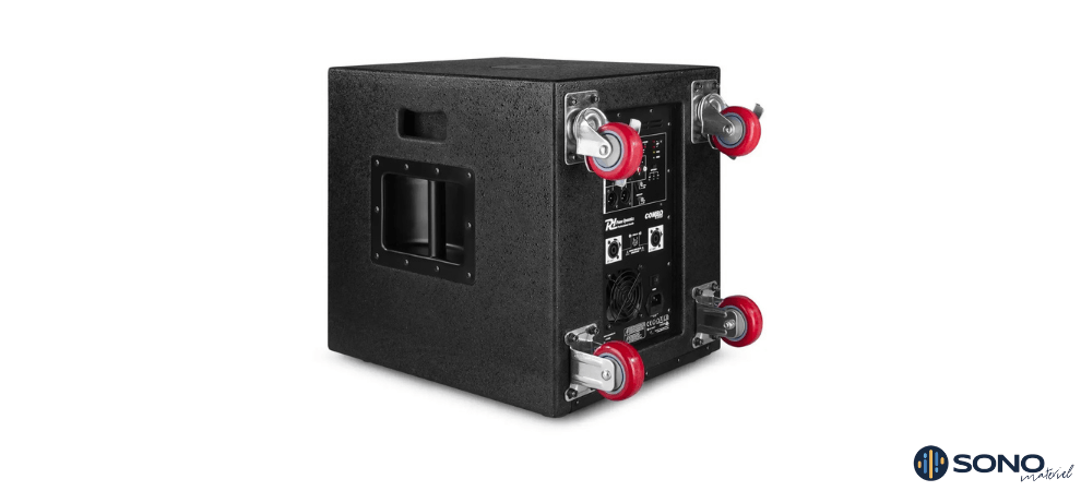 Subwoofer combo 1200 avec roulettes