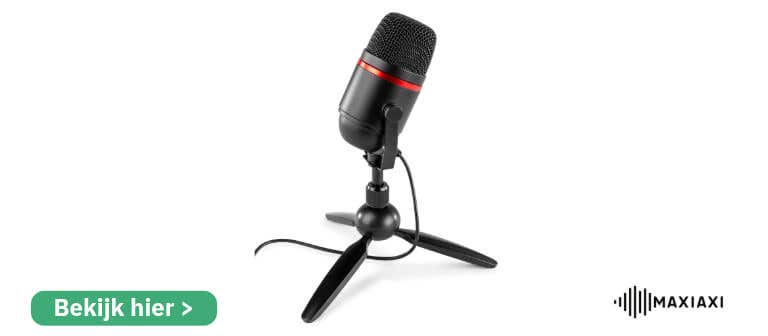 Power Dynamics PCM100 – USB-microfoon met tafelstandaard