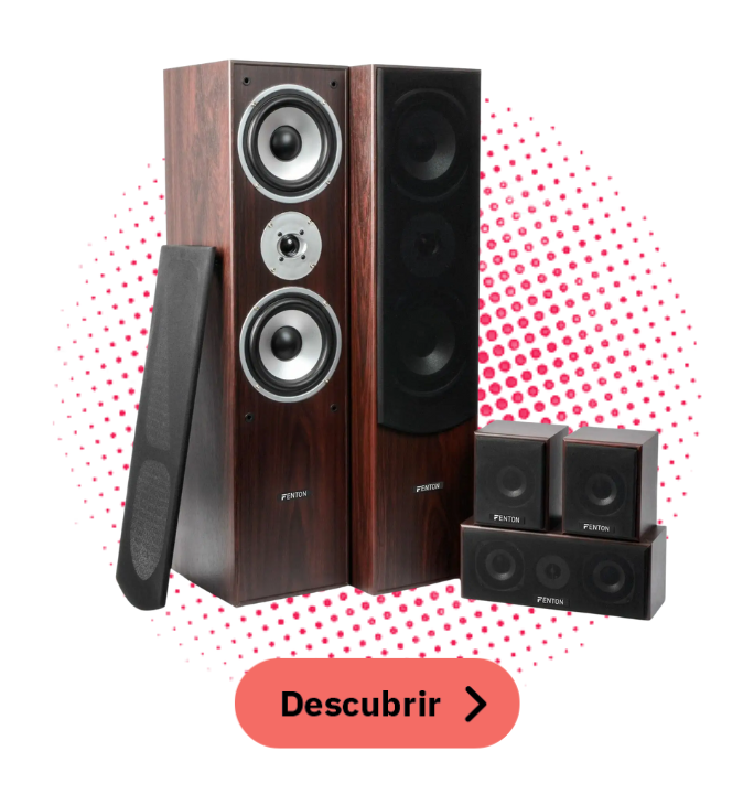Ver sistema de altavoces Fenton home cinema 5 piezas