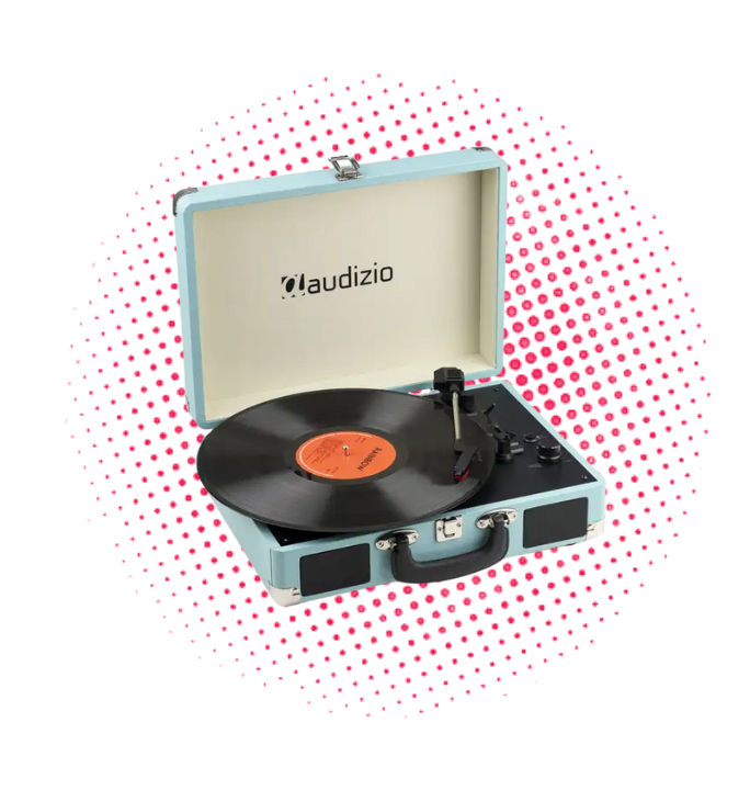 Audizio RP116BL tocadiscos retro azul