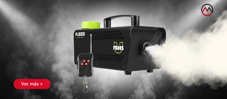 Ver aquí: Máquina de humo Fuzzix F500S Party