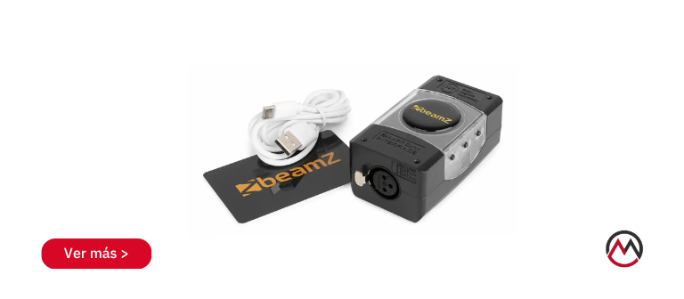 Interfaz BeamZ DMX USB 