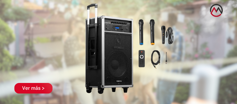 Vonyx ST180 sistema de sonido móvil