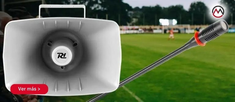 Altavoces resistentes al agua para megafonía
