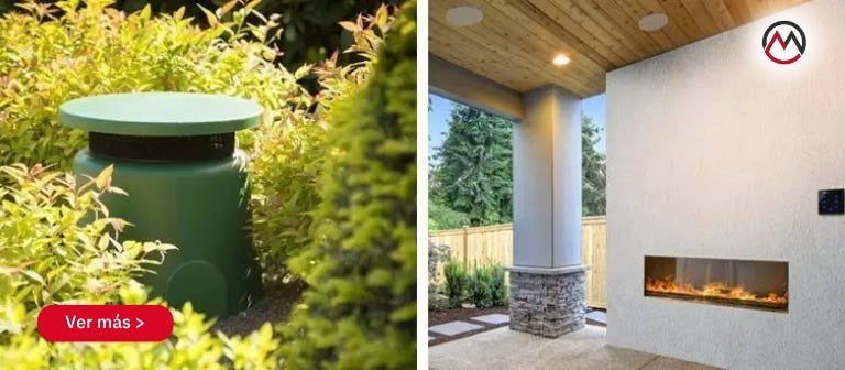 Altavoces impermeables para exterior