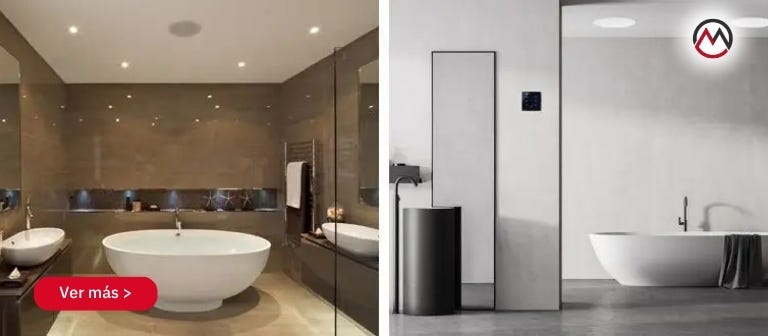 Altavoces de techo para baño