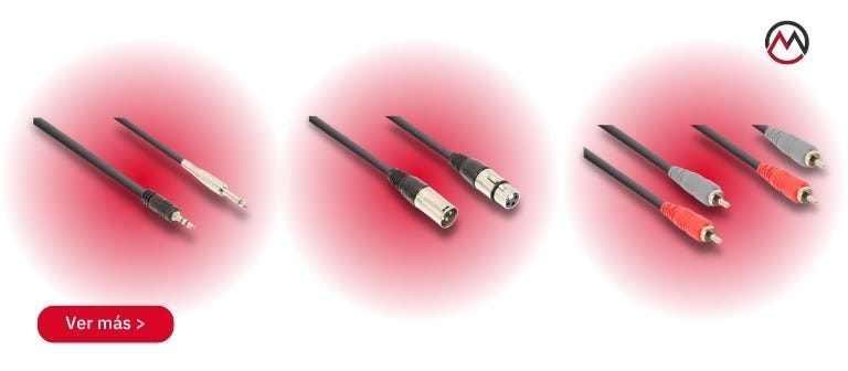 Los cables XLR suelen ser balanceados