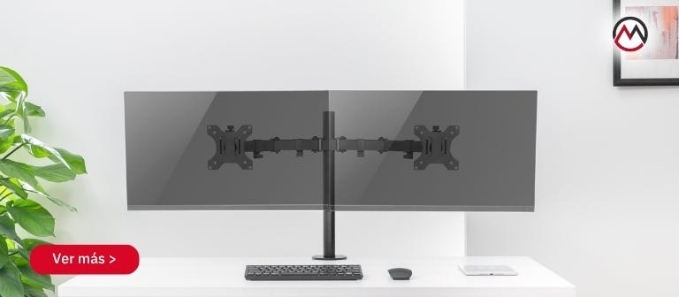 Brazo para 2 monitores