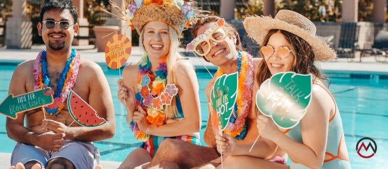 ¡Elige una temática divertida para tu fiesta en la piscina!