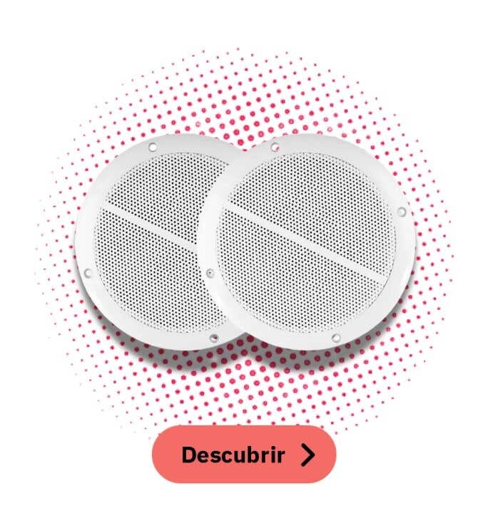 Fenton BS06 altavoz para baño con amplificador - 6,5 pulgadas