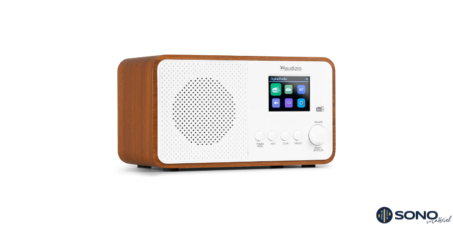 Radio DAB Avio en blanc