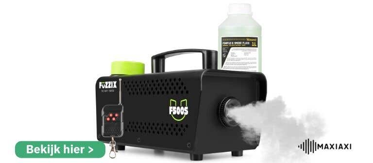 Bekijk hier: Fuzzix F500S Party Rookmachine
