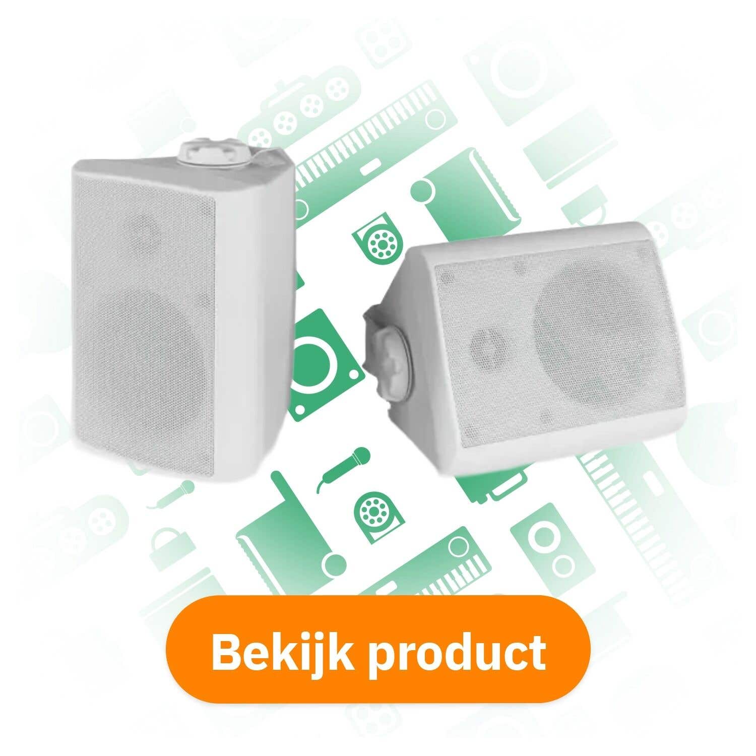 Power Dynamics BGO40 speakerset 4 inch