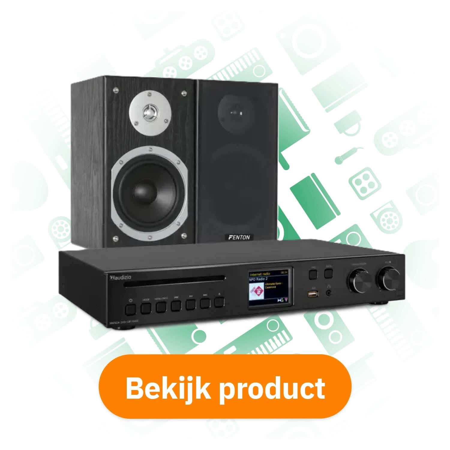 Audizio Brescia stereo set bekijk product