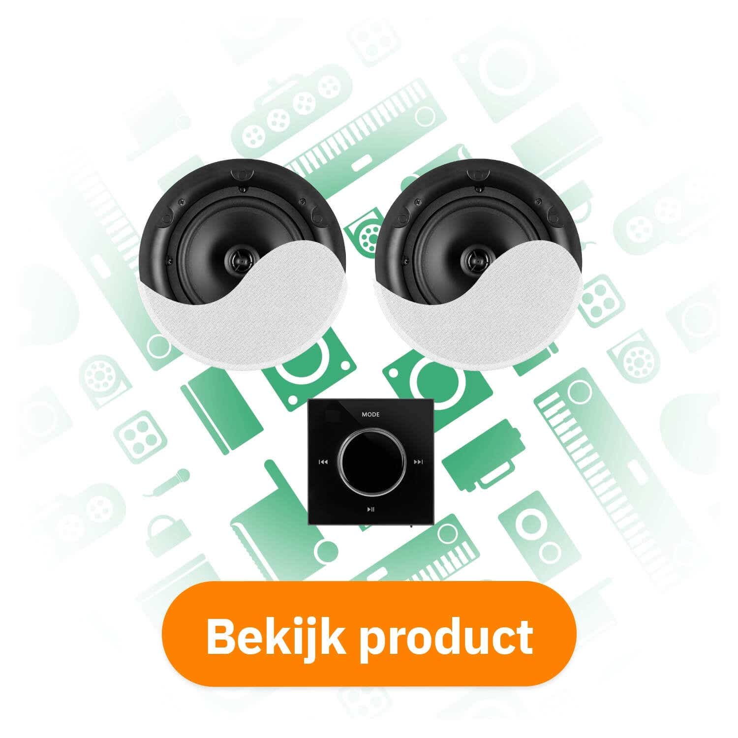 Power Dynamics Powerline B100BSet inbouwversterker met 4 plafondspeakers bekijken