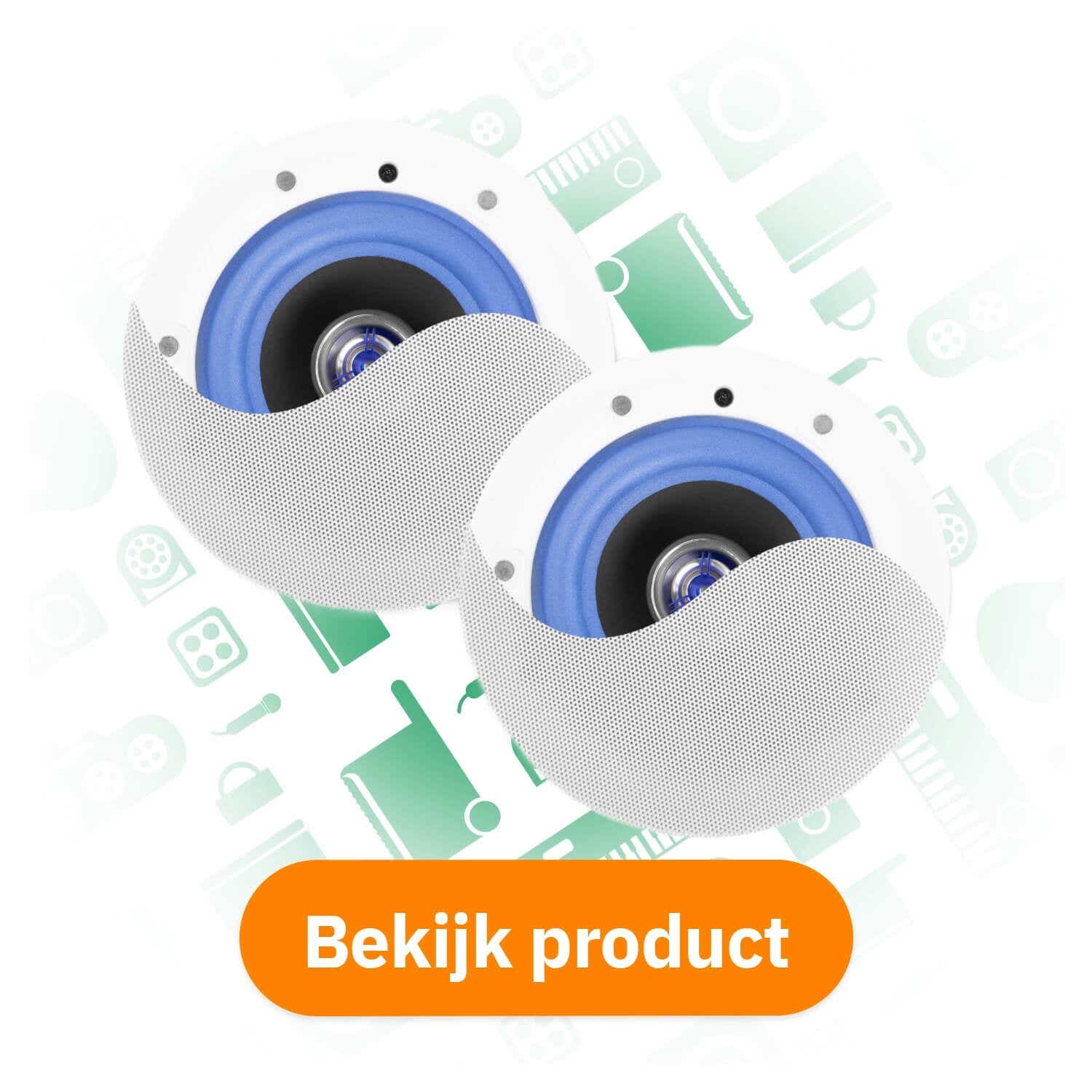 Power Dynamics ESCS6 low profile inbouw speaker set van 2 - 60W - 6,5 inch bekijk product