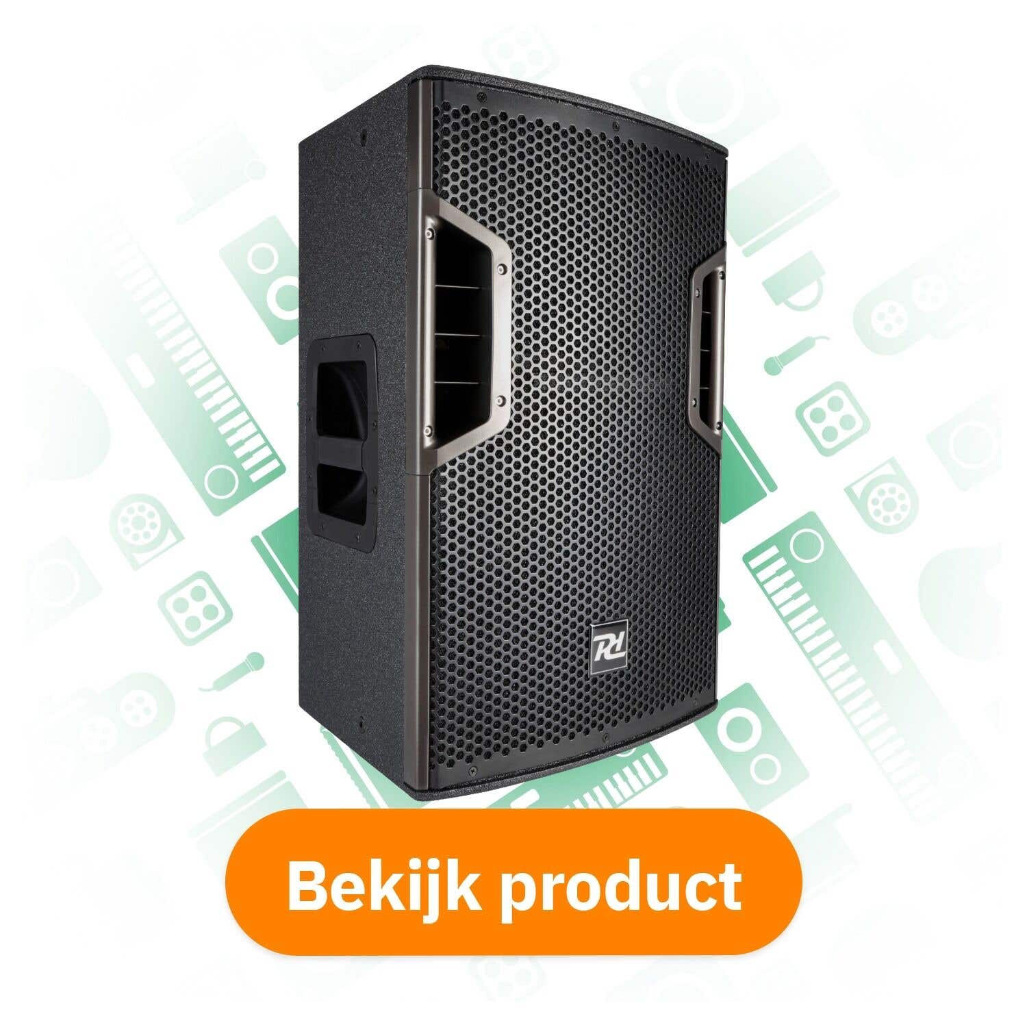Power Dynamics PD612A actieve speaker 12 inch 800W bekijk product