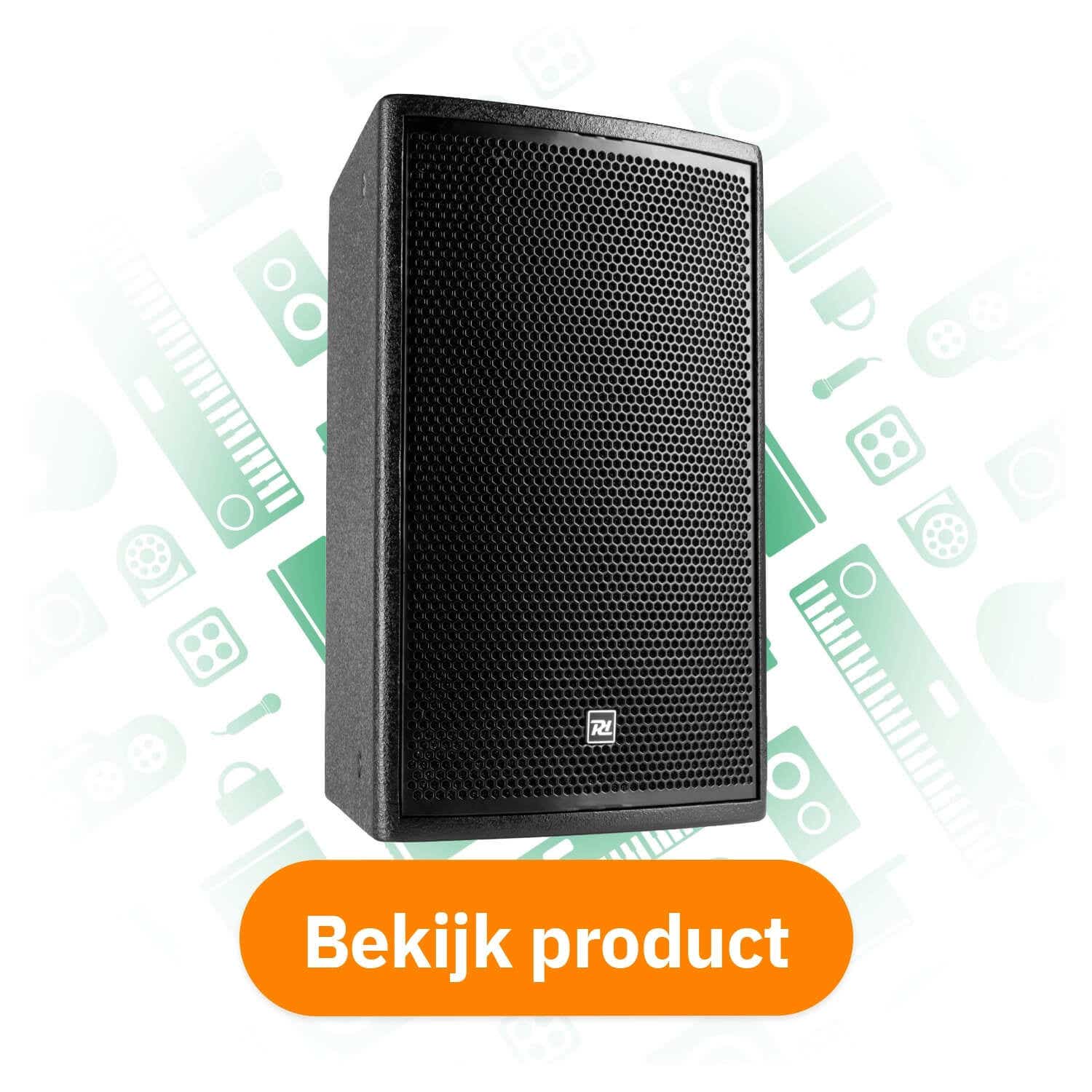 Power Dynamics PDW8B passieve speaker met muurbeugel - 300W - 2-weg bekijk product