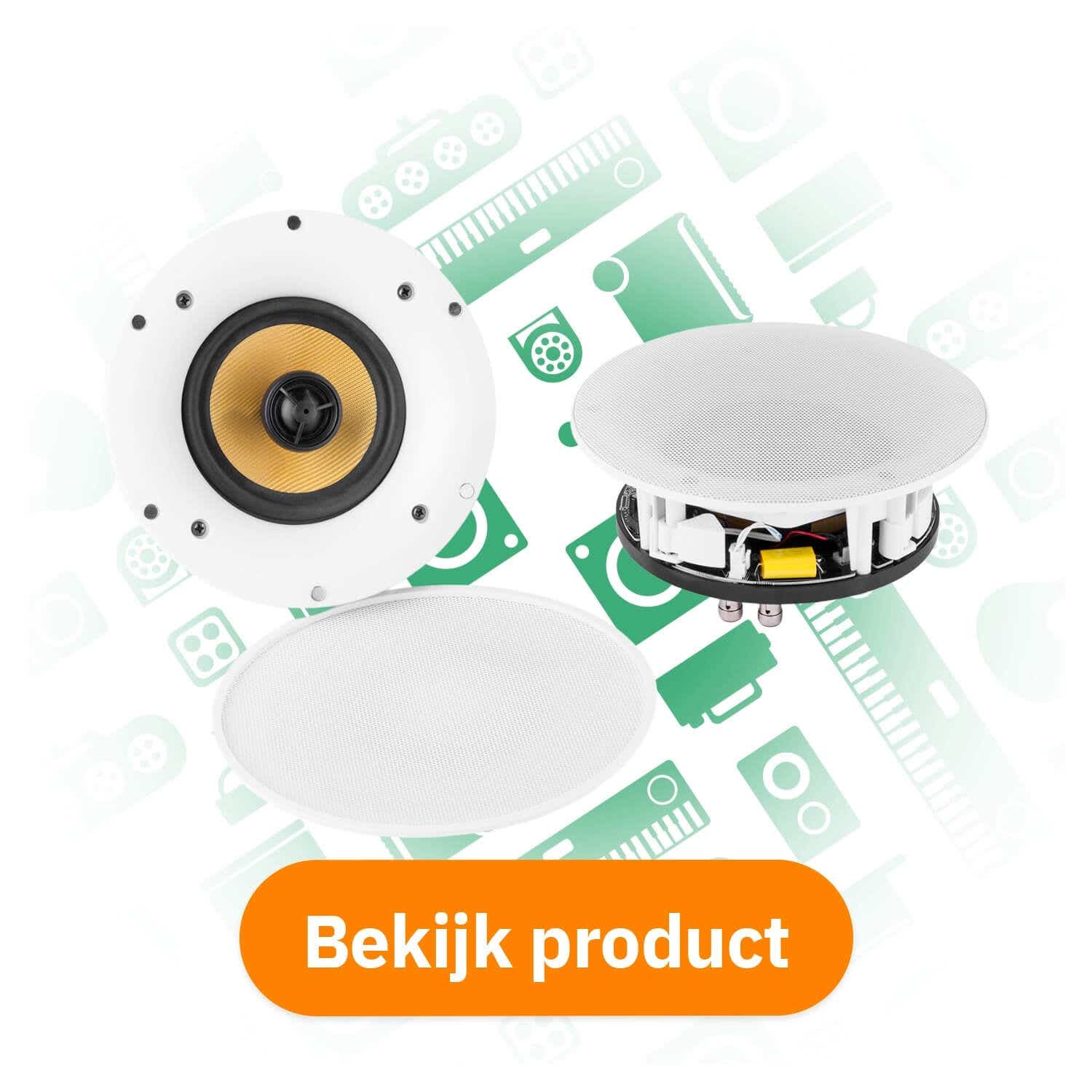 Power Dynamics WCS80 WiFi/Bluetooth luidsprekerset (140W) bekijken