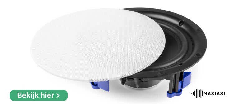Power Dynamics NCBT8 set van 2 plafond speakers met Bluetooth - Wit