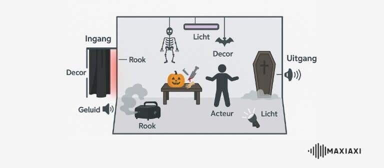 DIY Halloween spookhuis maken