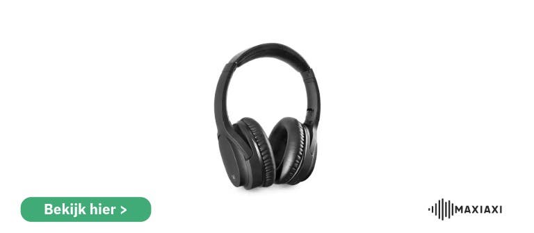 Audizio ANC110 draadloze koptelefoon met noise cancelling - bekijk hier
