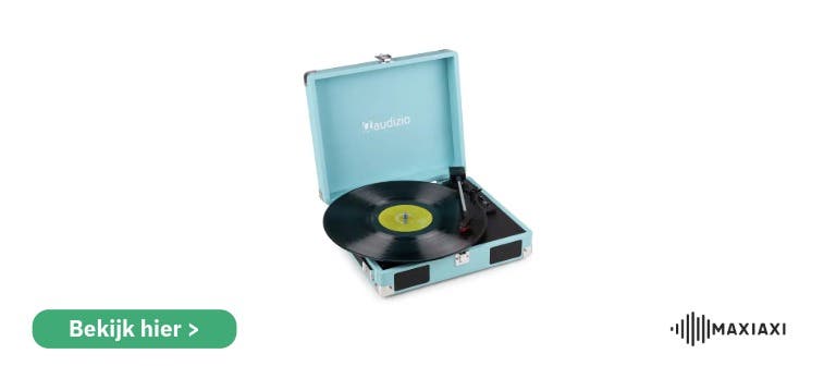 Audizio RP111BL platenspeler met speakers - bekijk hier