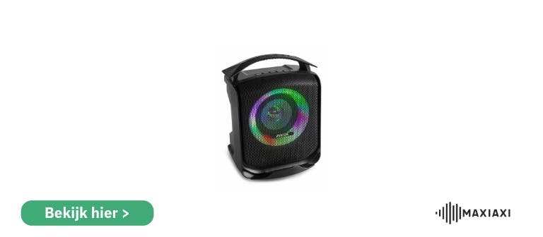 Fenton Sputnik 1 party speaker met accu - bekijk hier