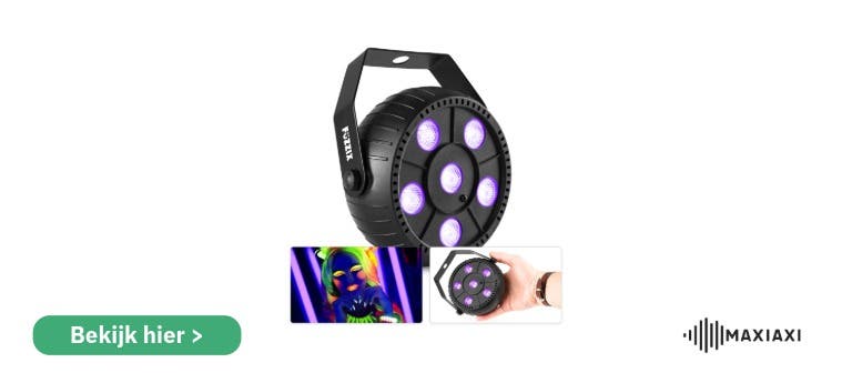 Fuzzix PLP14 LED blacklight met ingebouwde accu - bekijk hier